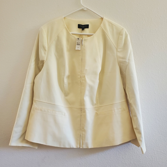 Talbots Jackets & Blazers - NWT Talbots Butter Yellow Women's Suit Jacket Size 16W